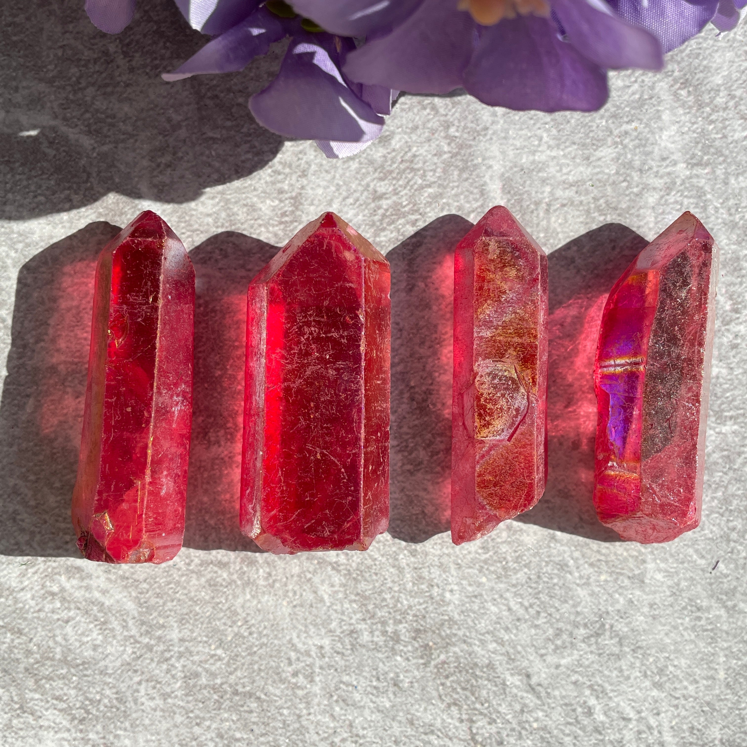 Ruby Aura - Red - Aura Point - 1pc Ruby Aura - Red - Aura Point - 1pc